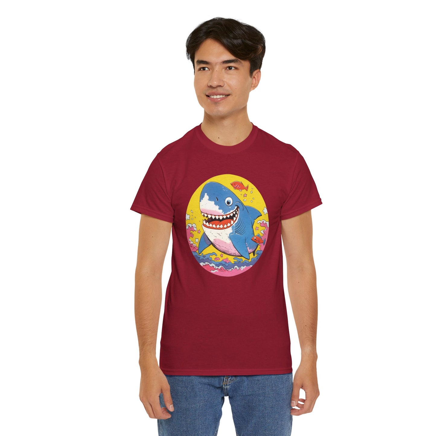 Shark Unisex Heavy Cotton Tee