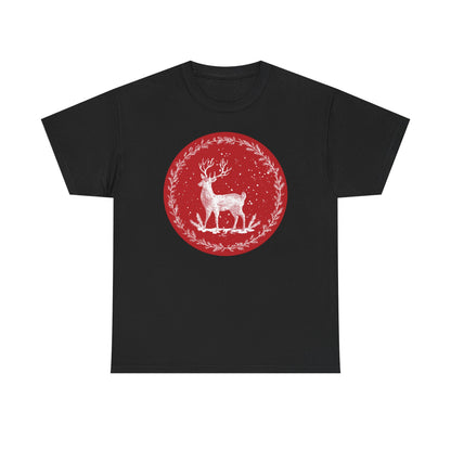 Rustic Deer Unisex Heavy Cotton Tee