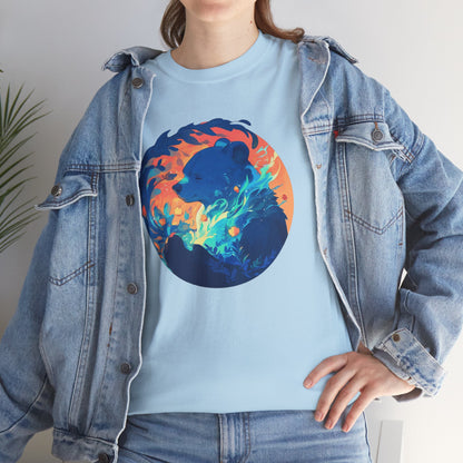 Elemental Bear Unisex Heavy Cotton Tee