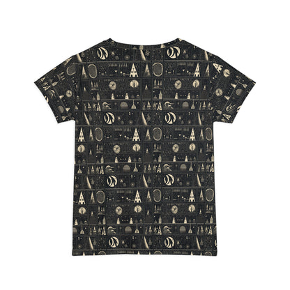 Cursed Sigils Women's Short Sleeve Shirt (AOP)