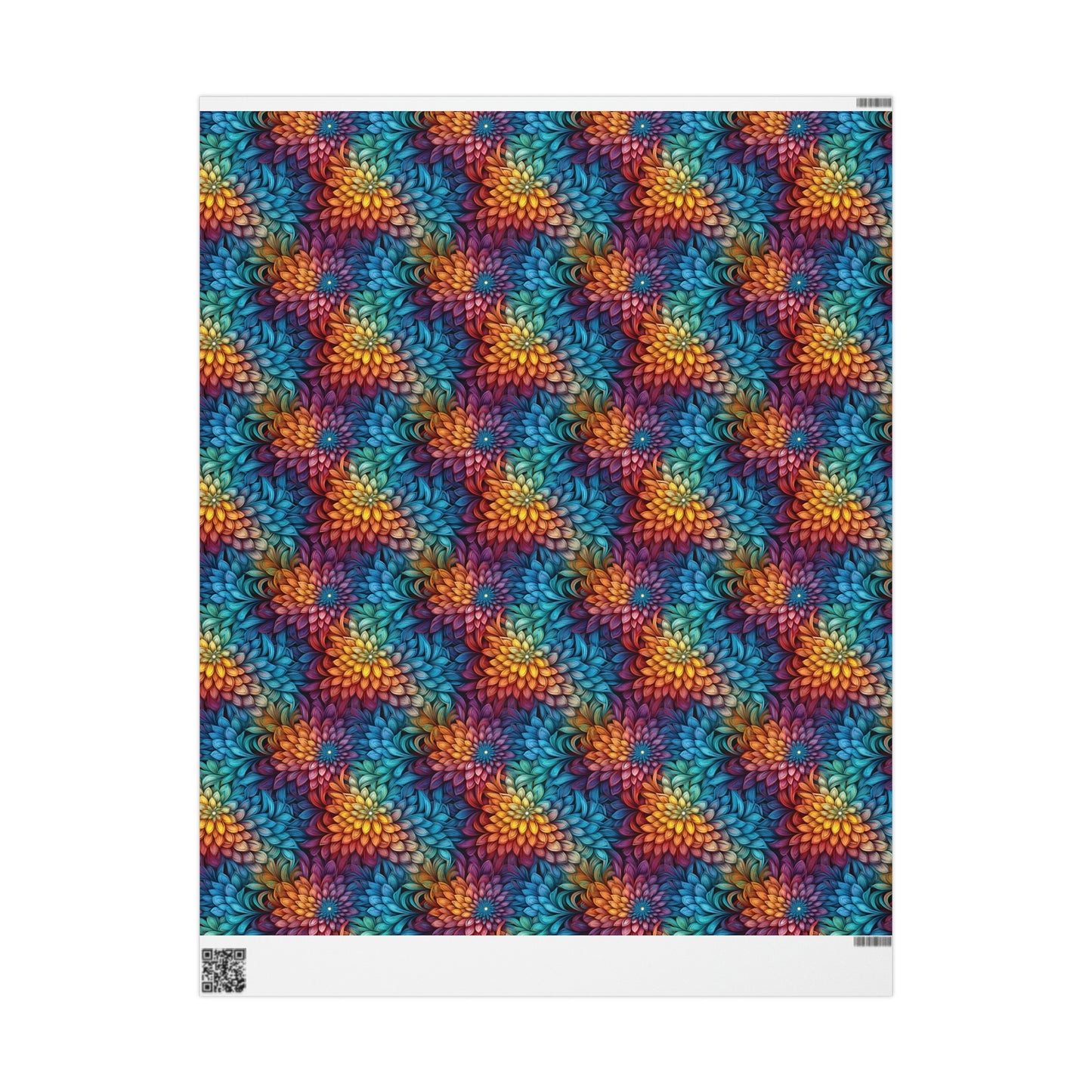 Rainbow Whirls Wrapping Papers