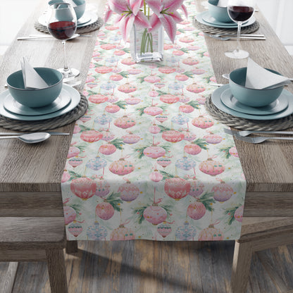 Pastel Ornaments Table Runner (Cotton, Poly)