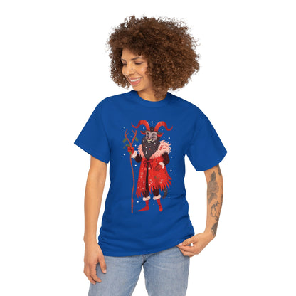 Merry Krampus Unisex Heavy Cotton Tee