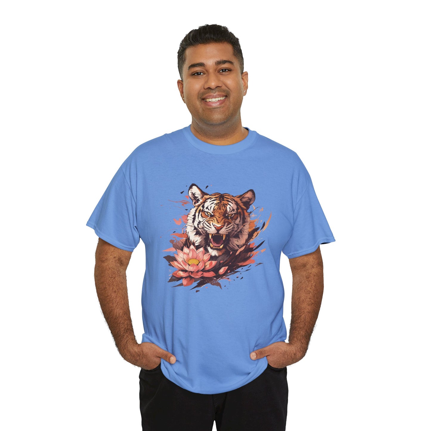 Lotus Tiger Unisex Heavy Cotton Tee