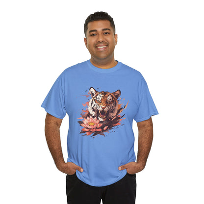 Lotus Tiger Unisex Heavy Cotton Tee