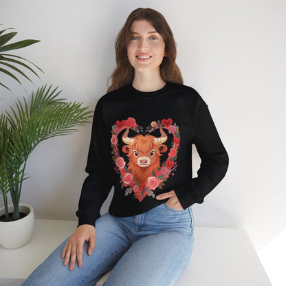 Moo Moo Love Unisex Heavy Blend™ Crewneck Sweatshirt