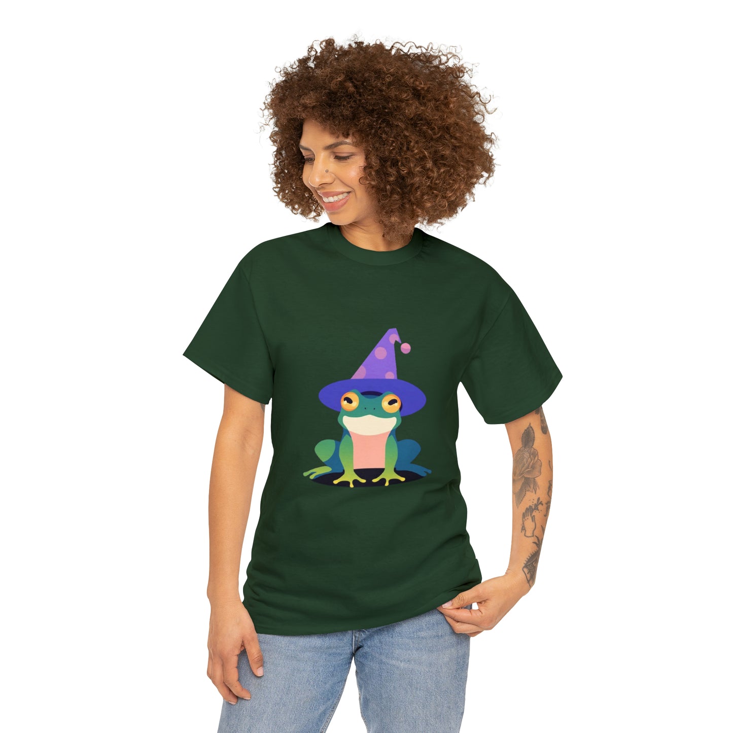 Wizard Frog Unisex Heavy Cotton Tee