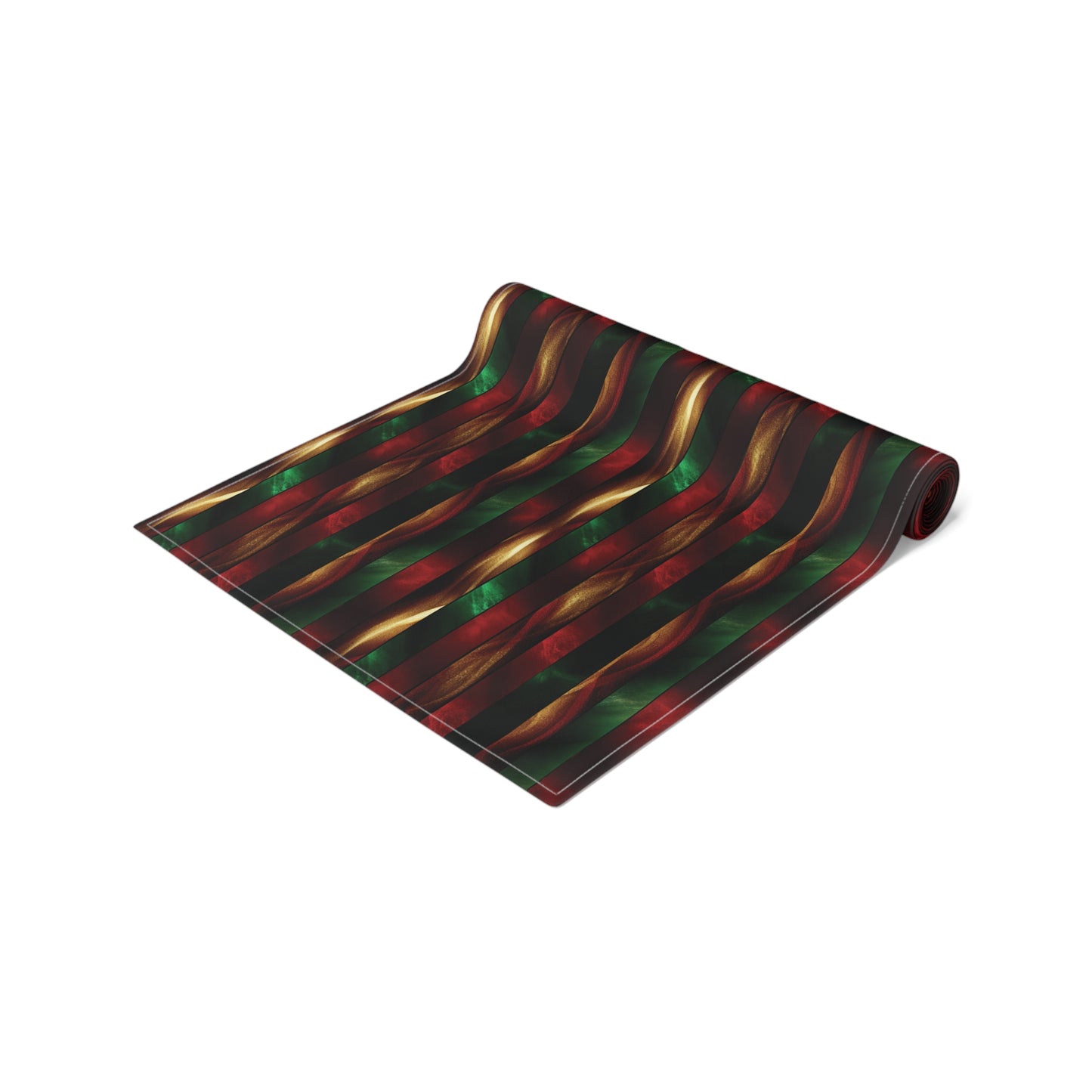 Festive Stripes Table Runner (Cotton, Poly)