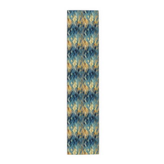 Basket Weave Table Runner (Cotton, Poly)