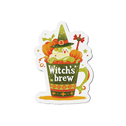Witch's Brew Die-Cut Magnets