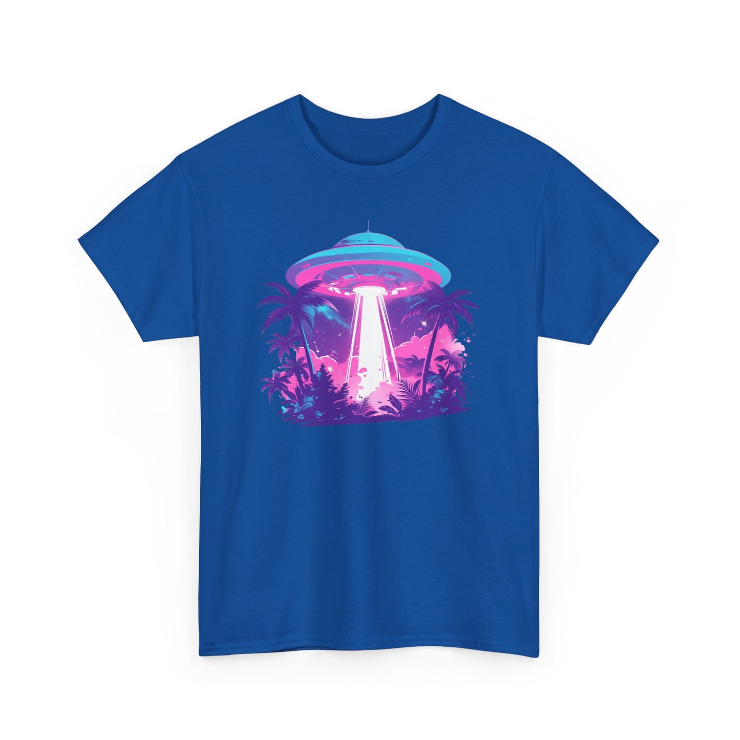 Tropical UFO Unisex Heavy Cotton Tee