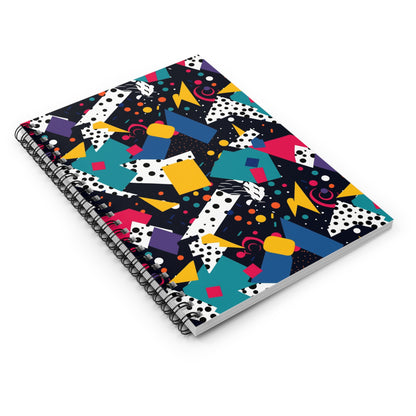 Arcade Spiral Notebook - Ruled Line
