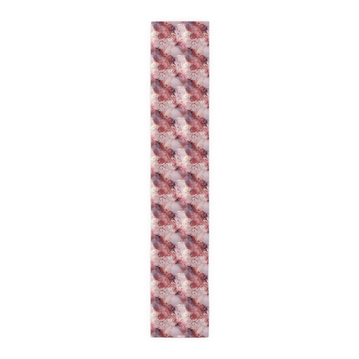 Rose Gold Marble Table Runner (Cotton, Poly)