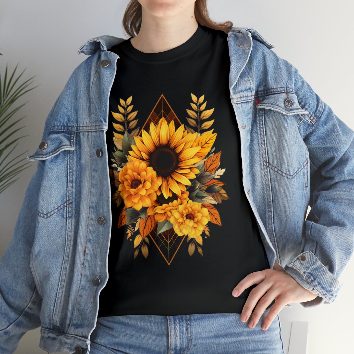 Sunflowers Unisex Heavy Cotton Tee