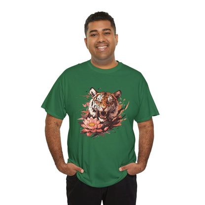 Lotus Tiger Unisex Heavy Cotton Tee