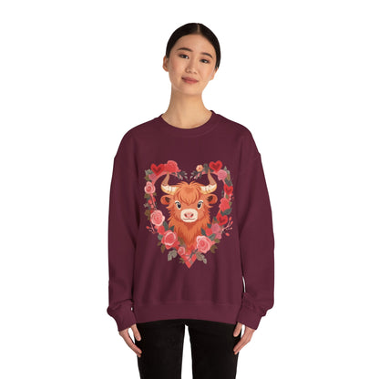 Moo Moo Love Unisex Heavy Blend™ Crewneck Sweatshirt