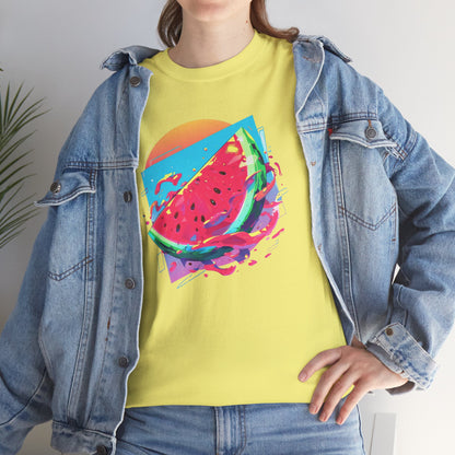 Summer Watermelon Unisex Heavy Cotton Tee