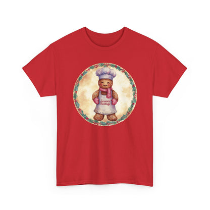 Gingerbread Baker Unisex Heavy Cotton Tee
