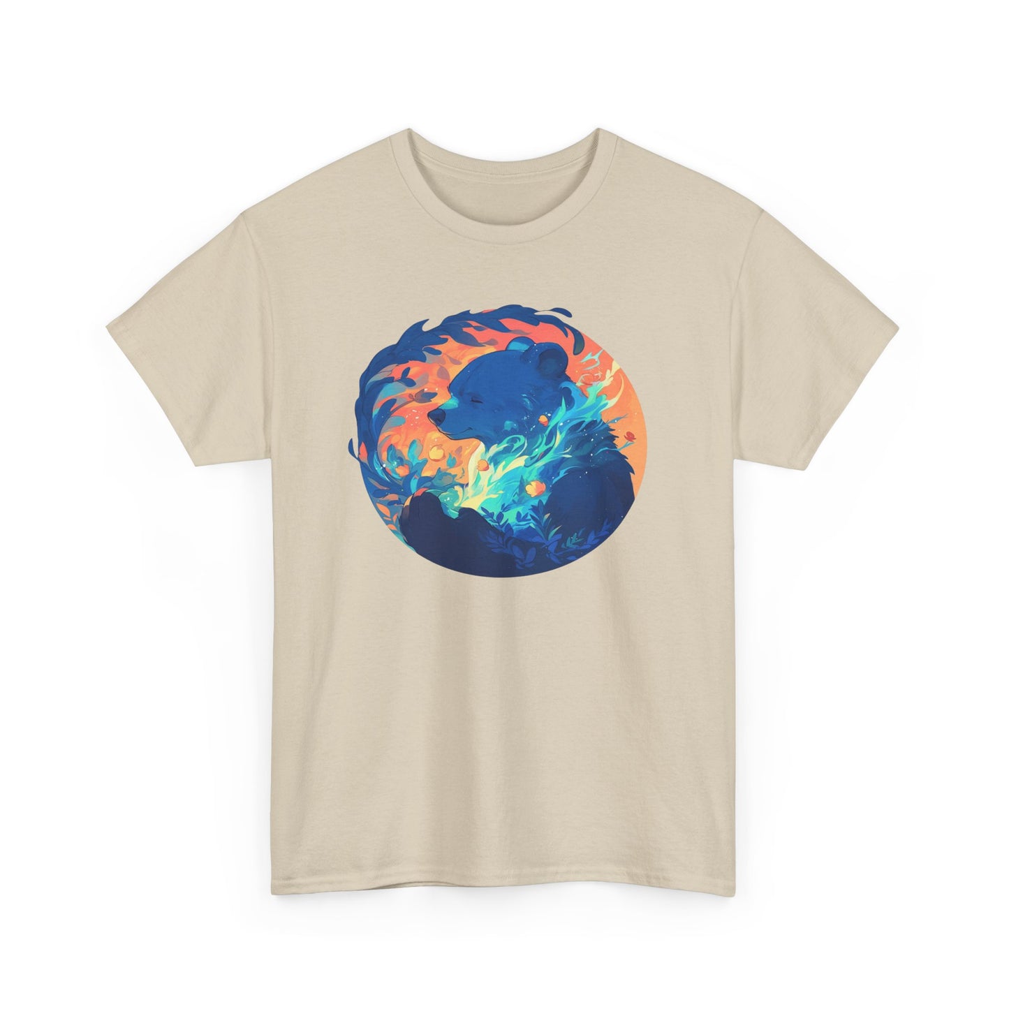 Elemental Bear Unisex Heavy Cotton Tee