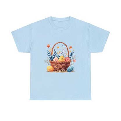Easter Basket Unisex Heavy Cotton Tee
