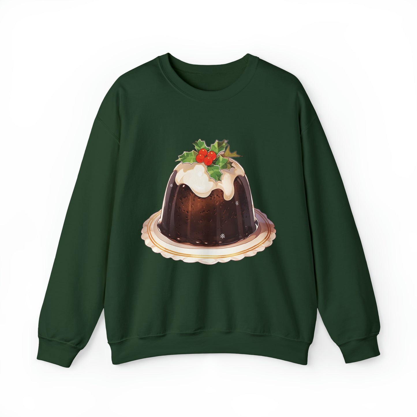 Christmas Pudding Unisex Heavy Blend™ Crewneck Sweatshirt
