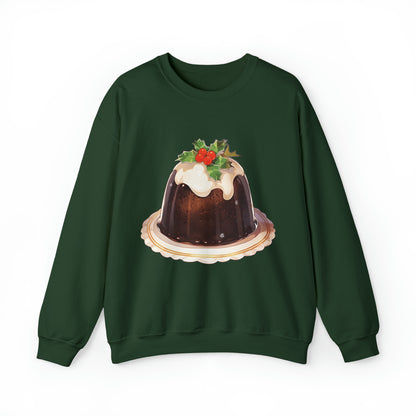 Christmas Pudding Unisex Heavy Blend™ Crewneck Sweatshirt