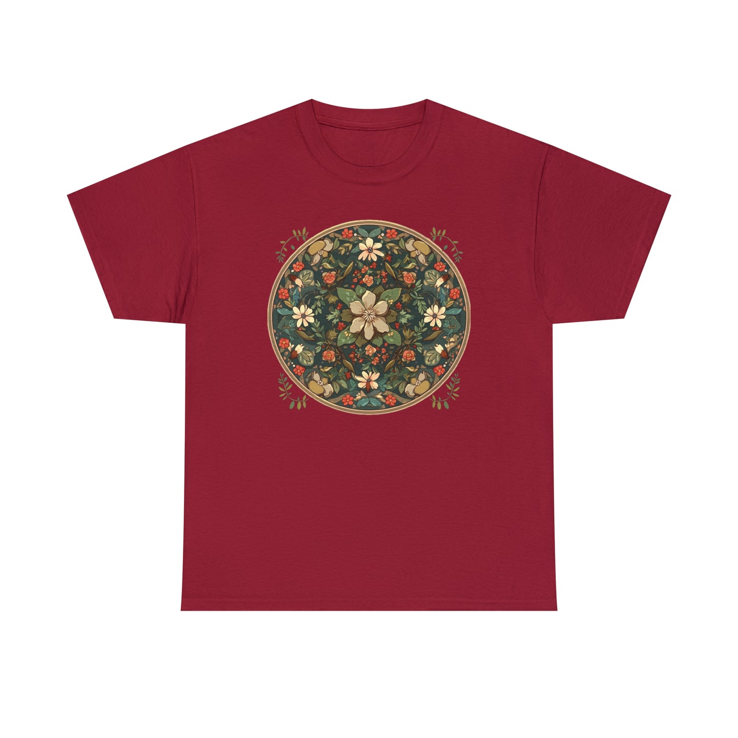 Druidic Mandala Unisex Heavy Cotton Tee