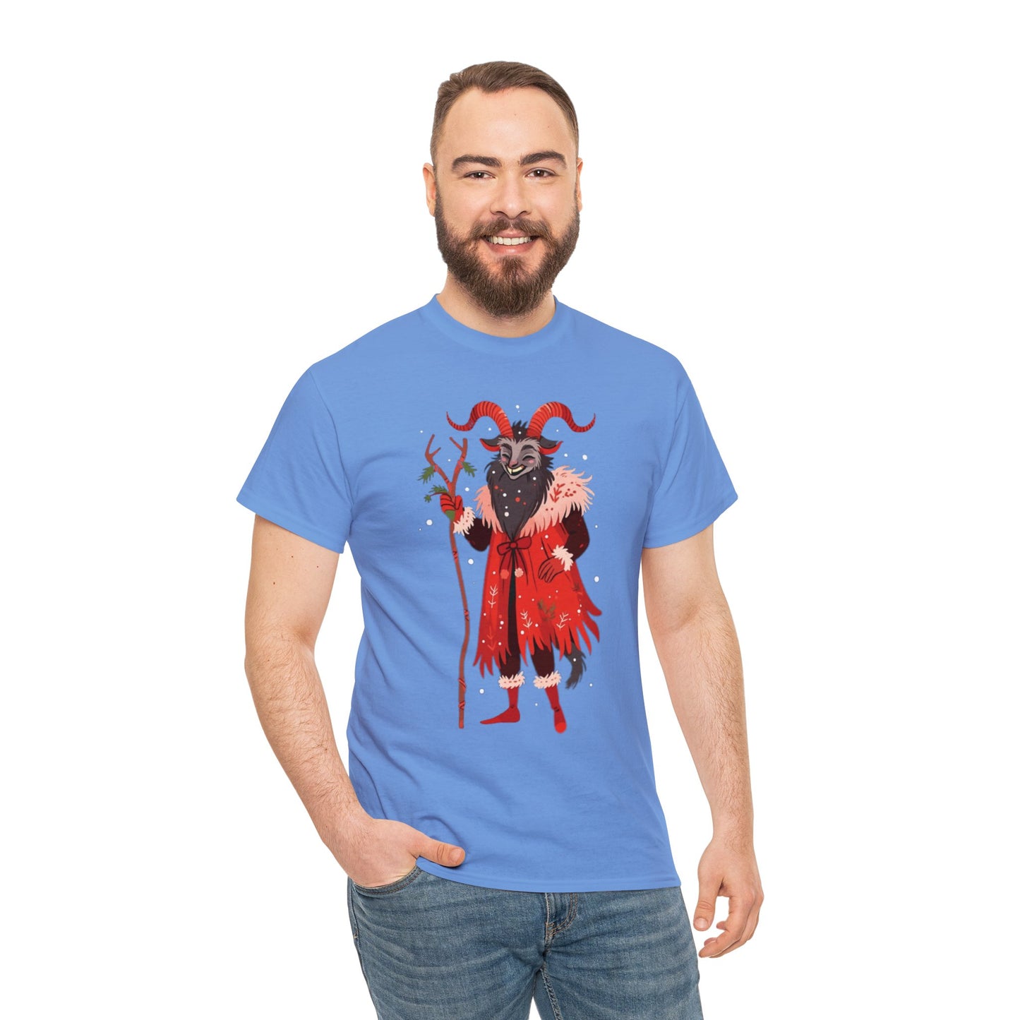 Merry Krampus Unisex Heavy Cotton Tee
