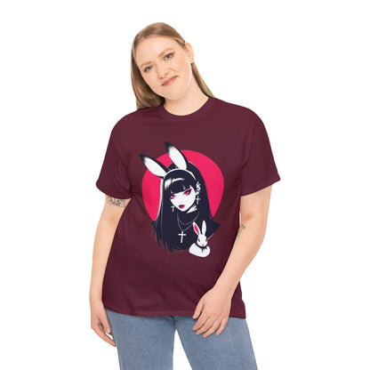Vampire Bunny Unisex Heavy Cotton Tee