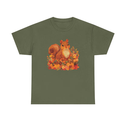 Squirrel Unisex Heavy Cotton Tee