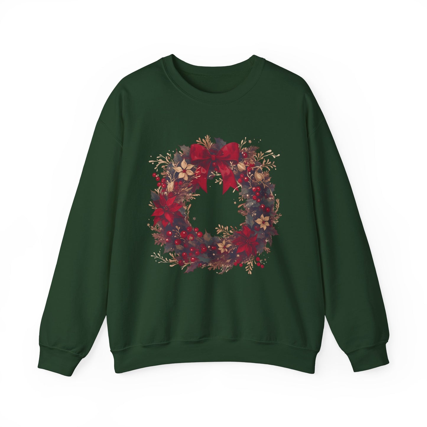 Wreath Unisex Heavy Blend™ Crewneck Sweatshirt