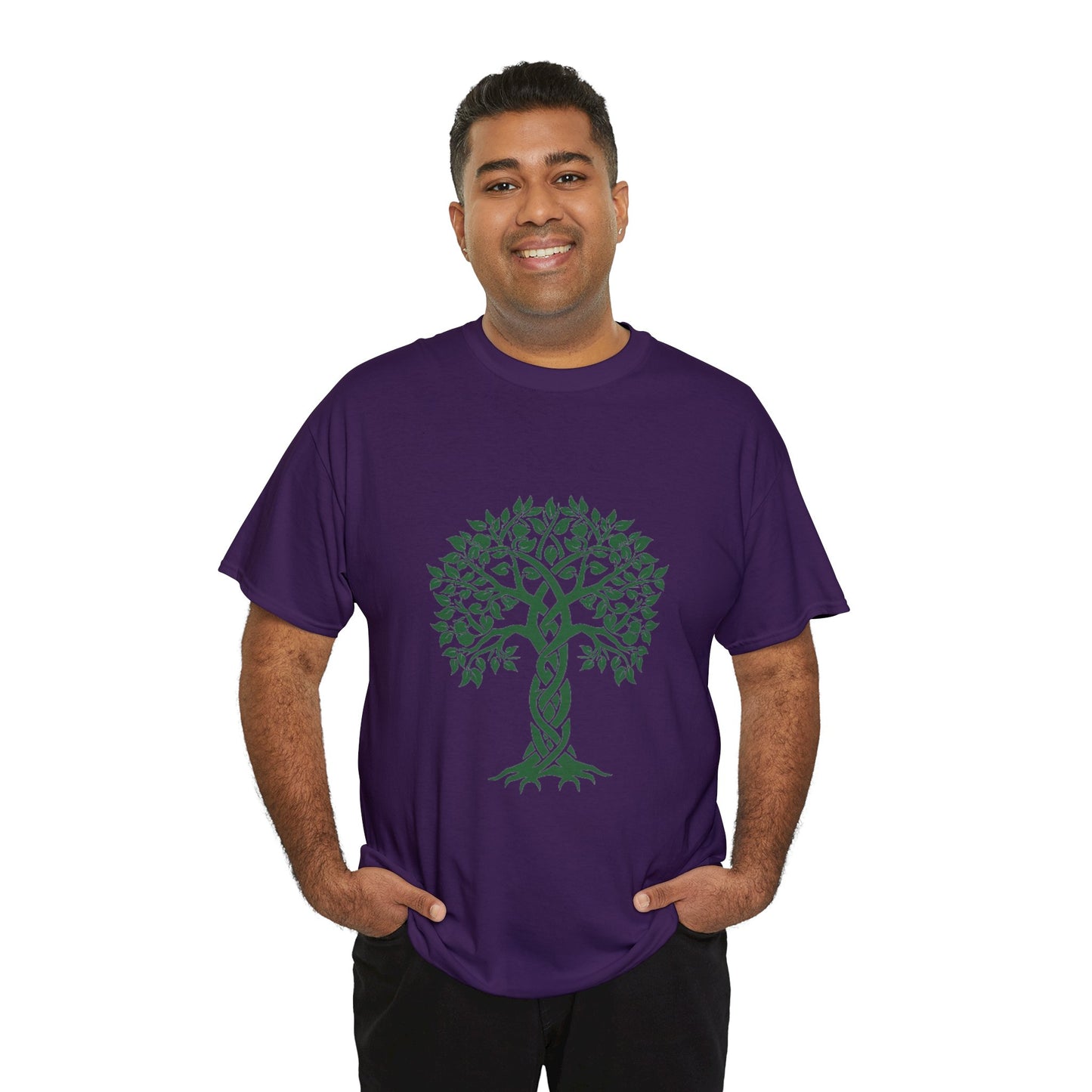Celtic Tree Unisex Heavy Cotton Tee