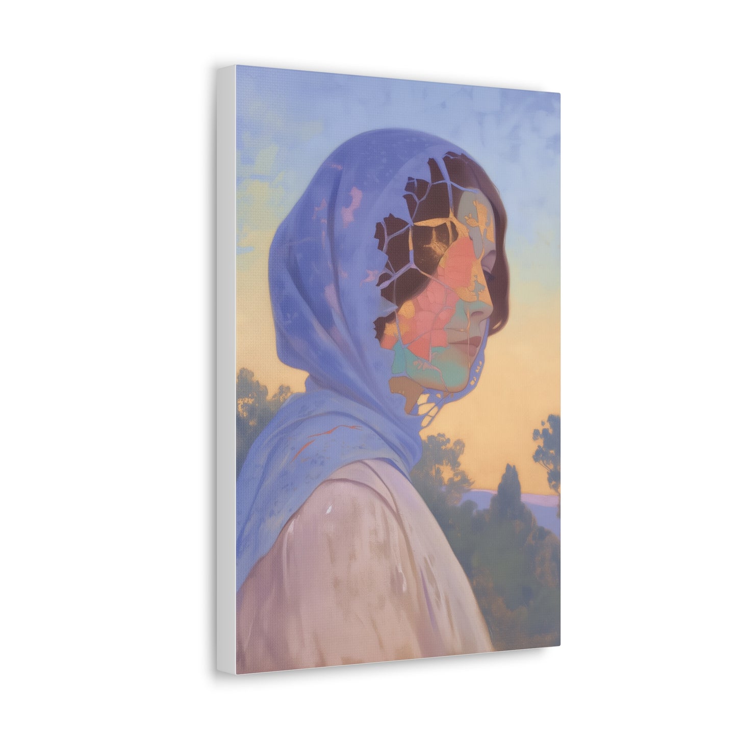 Enigmatic Waif Canvas Gallery Wraps