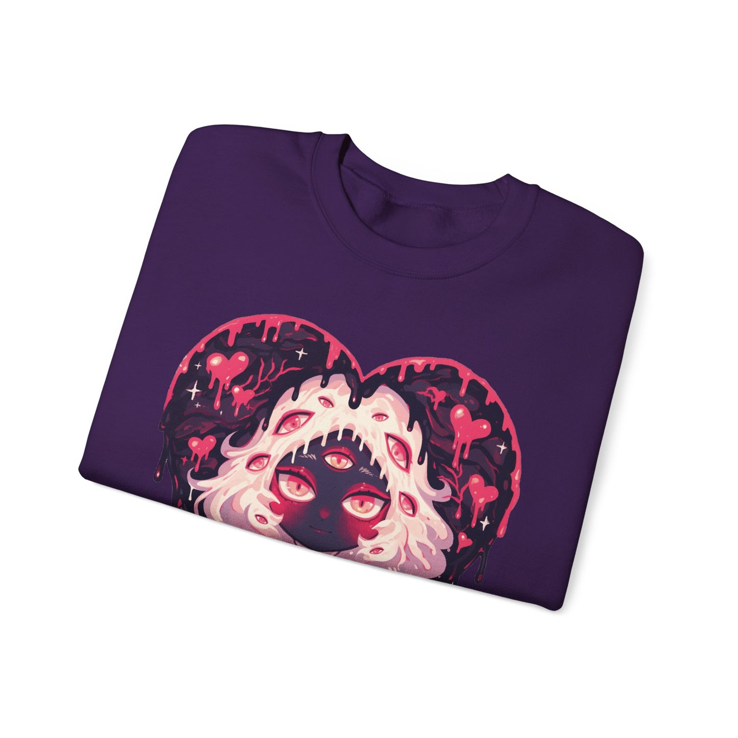 Melty Heart Unisex Heavy Blend™ Crewneck Sweatshirt