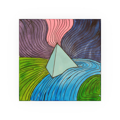 "It All Started Here, Where the Prism Landed" - Acrylic Art Print