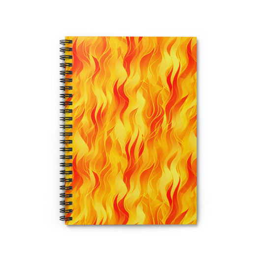 Bring the Heat Spiral Notebook - Ruled Line