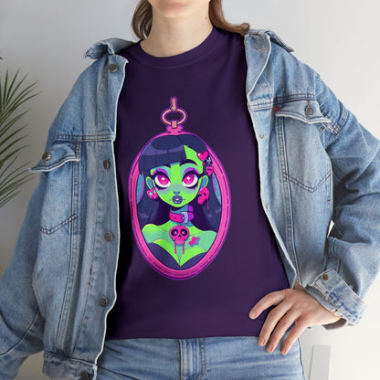 Zombie Locket Unisex Heavy Cotton Tee