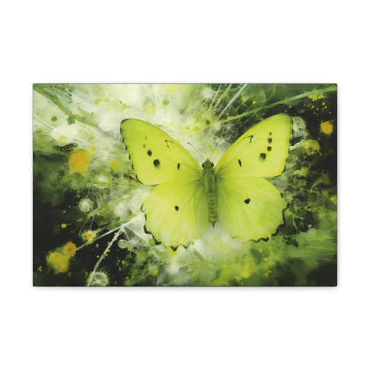 Toxic Butterfly Canvas Gallery Wrap