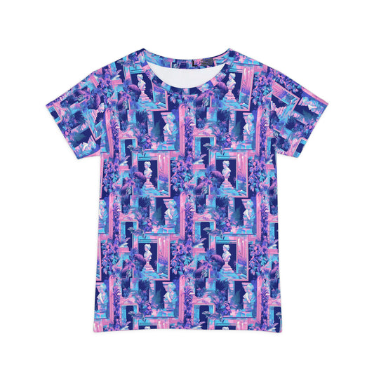 Neoclassical Women's Short Sleeve Shirt (AOP)