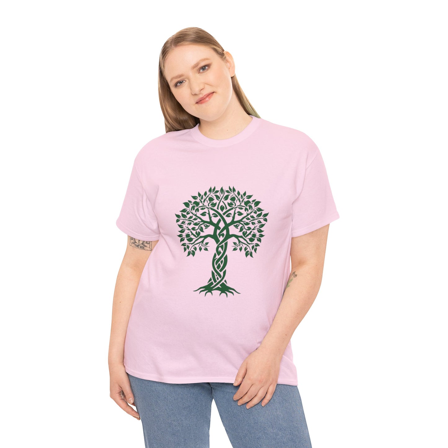Celtic Tree Unisex Heavy Cotton Tee