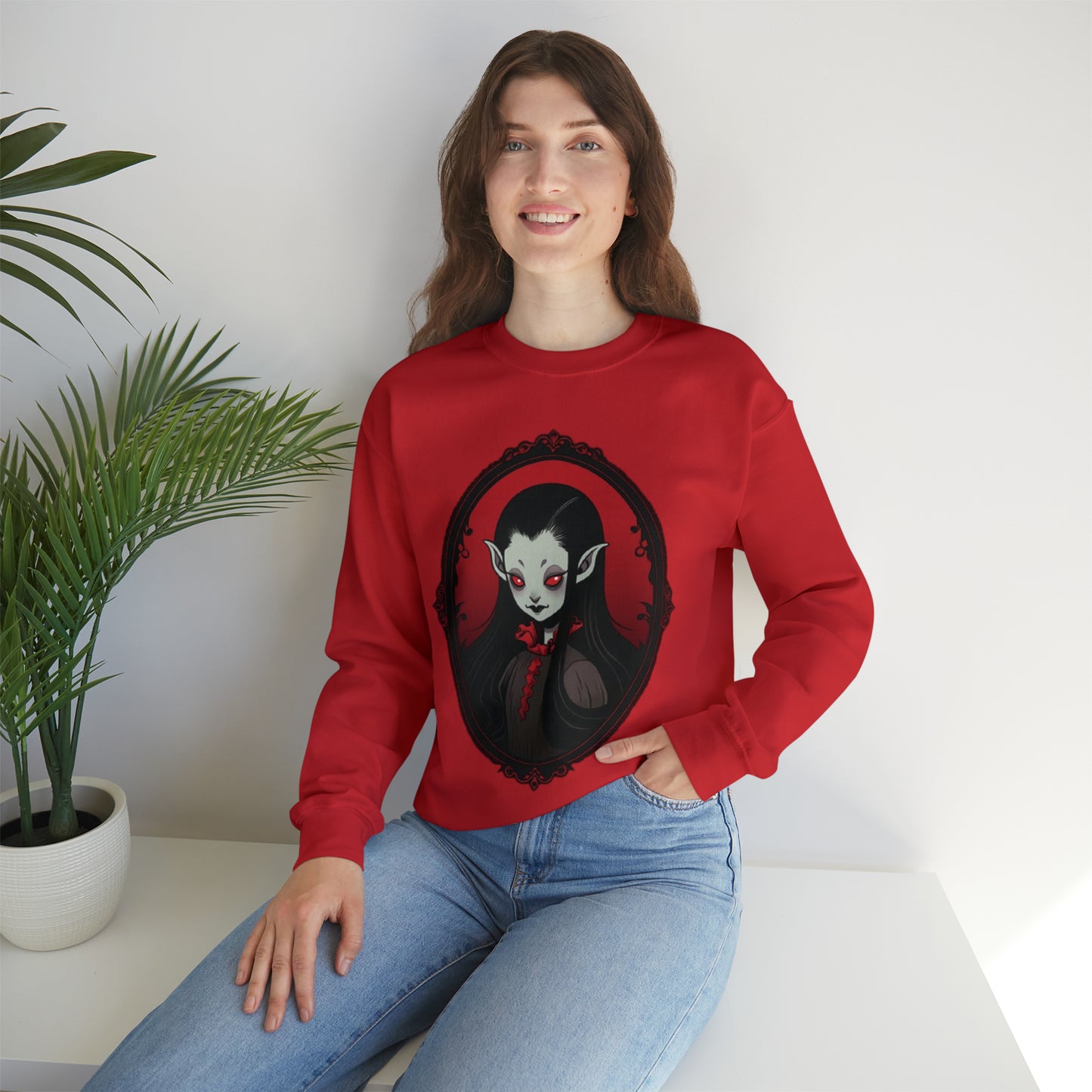 Cameo Vamp Unisex Heavy Blend™ Crewneck Sweatshirt