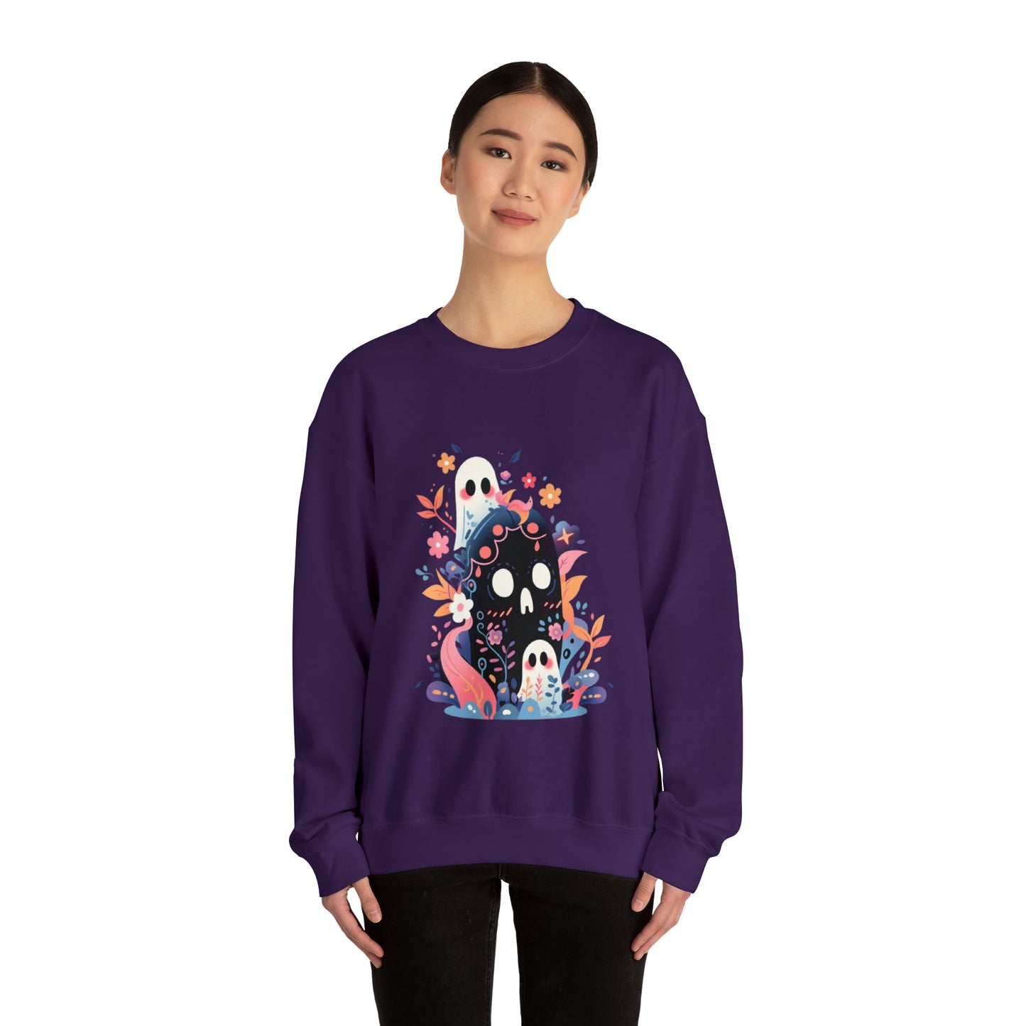 Ghosties Unisex Heavy Blend™ Crewneck Sweatshirt