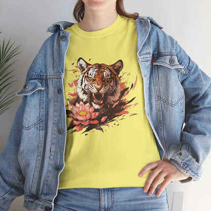 Lotus Tiger Unisex Heavy Cotton Tee