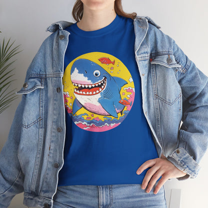 Shark Unisex Heavy Cotton Tee