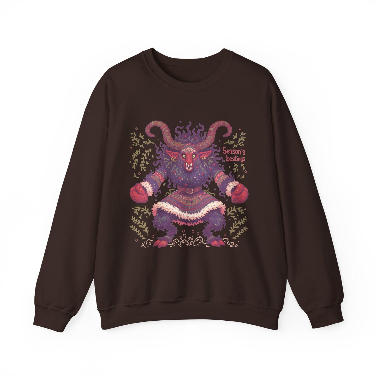 Season's Beatings (Krampus) Unisex Heavy Blend™ Crewneck Sweatshirt