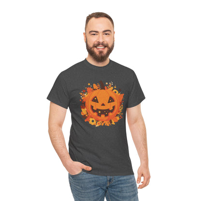 Jack-O-Lantern Unisex Heavy Cotton Tee