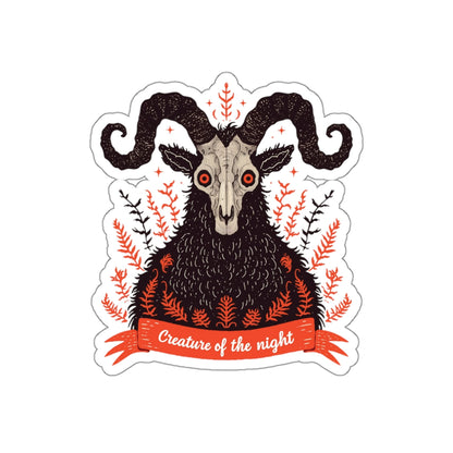 Creature of the Night Die-Cut Stickers