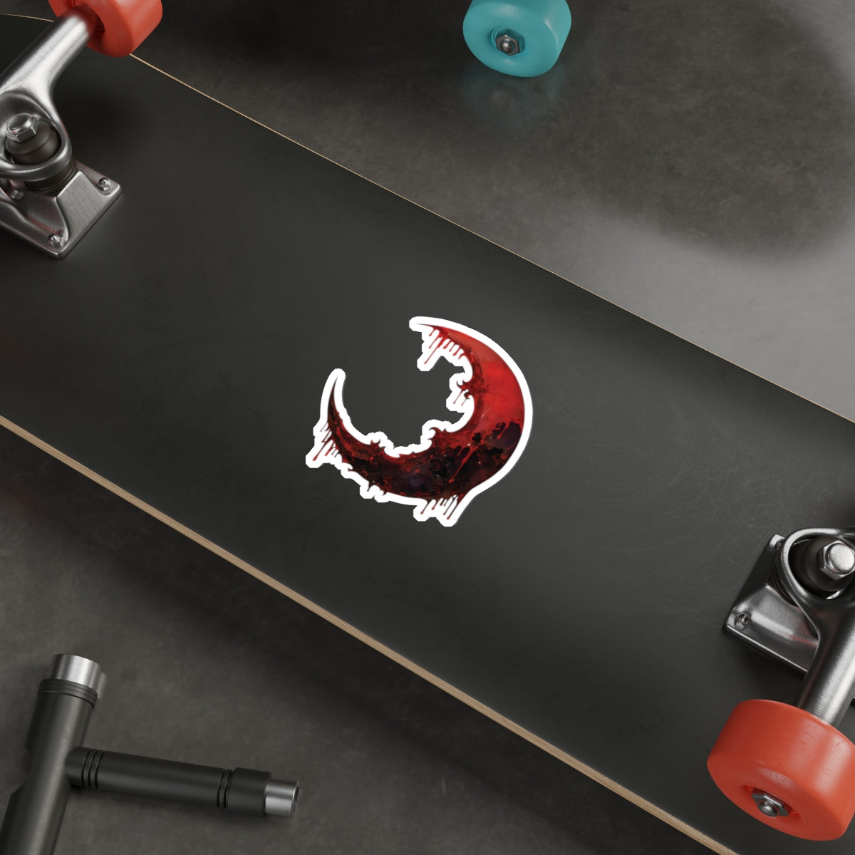 Blood Moon Die-Cut Stickers