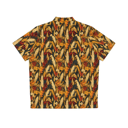 Wheat Men's Hawaiian Shirt (AOP)