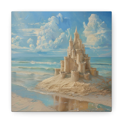 Sandcastle Canvas Gallery Wraps
